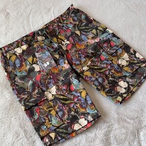 Valentino Multicolor Butterfly Patterned Garment